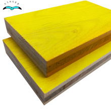 Трехслойная желтая опалубка 1000 * 500мм для строительной фанеры